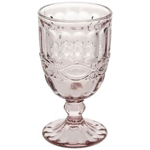 Wine glass 350ml glass, color CICLAMINO, SOLANGE Tognana, art. A9565350055, in pack. 6 pcs.
