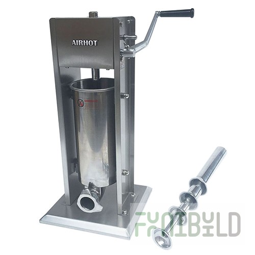Sausage filler AIRHOT SV-10 (300x330x580 in, 10.0 l, vertical, 4 stainless steel nozzles)