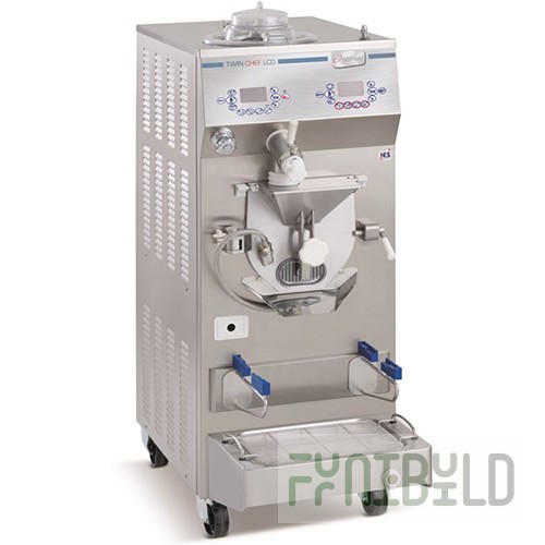 Ice cream freezer-pasteurizer Frigomat TWIN CHEF 35 LCD W