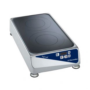 Infrared cooker 2-x conf. without oven. tabletop. ELECTROLUX DIL2/602080 (325x600x135mm, 3.6 kW, 220 V)