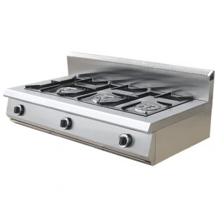 Gas stove 3-burner without oven (tabletop) F3PG/600/50055 (600x1120x330, 13.5 kW)
