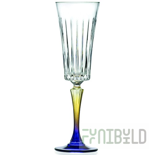 Champagne glass 210ml RCR Style Italy