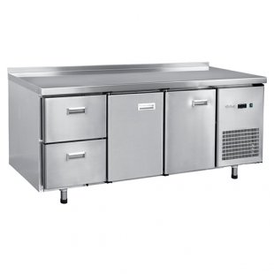 Medium-temperature table V=480l, СХС-70-02 (-2...+8С, 1900х700х900mm, 2 doors, 2 pull-out drawers GN1/1)