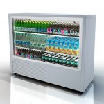 Showcase medium-temperature cond. 1205x500x1200mm Showcase medium-temperature cond. 1205x500x1200mm