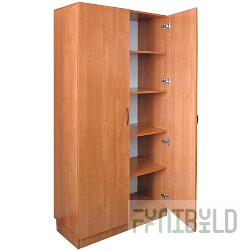 Cabinet for the staff room (closed wide) 900x400x1900mm, art. ШПГ-80 (ALDER)