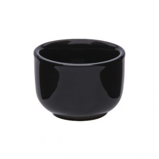 Sake glass, black ceramics (pack of 6) art.303(BLK)