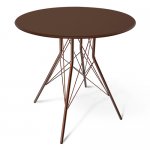 Table frame SHT-TU2-1 (copper metallic) 380x380x730 in