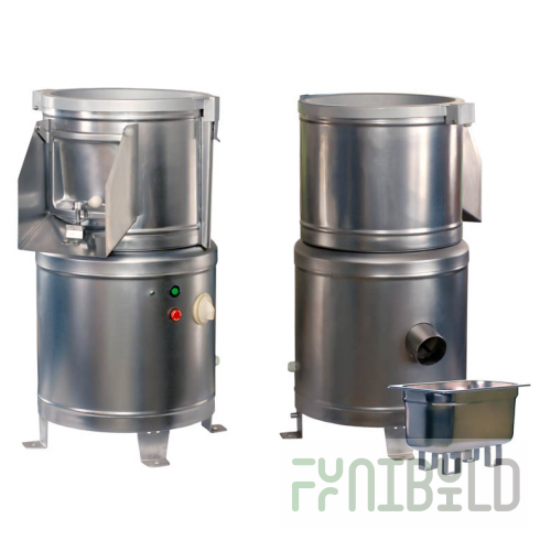 Potato peeler MOK-300U (580x480x850mm, loading 10kg, 300kg/h, 0.55 kW, 380V)