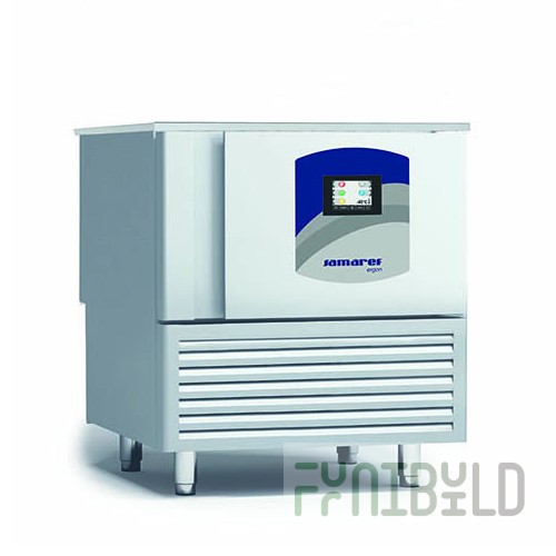 Shock freezer SAMAREF ERGON ER 5T (800x730x850 in; cool +90/+3 - 20 kg, freeze +90/-18 - 14 kg; 1.7 kW; 220V; 5 ur)