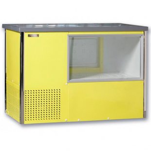 Display counter medium temperature 1230x680x920mm, 0...+7C, V=170l (with working surface and storage)