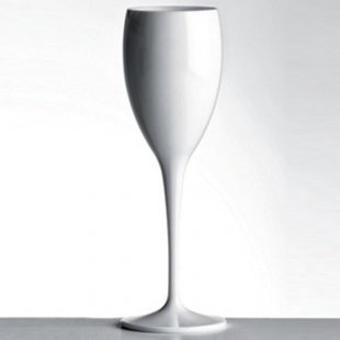 Champagne glass Flute PC, NIPCO, volume 170 ml, (white) art.190458