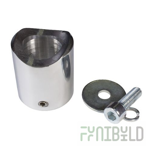 Coupling 25 CHROME (with fastening elements)