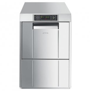 Frontal glass washing machine SMEG EASYLINE UG411D (488x532x705mm, cassettes 400x400, electronic control, with detergent dispenser and rinse pump, 3.1 kW, 220 V)