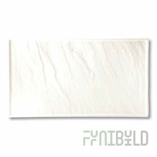 Rectangular white dish 35x25cm