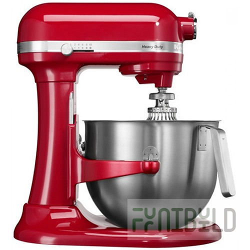 Planetary mixer prof. KitchenAid 5KSM7591XEER red (417x371x287mm, bowl capacity 6.9l, 0.5 kW, 220 V)
