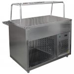 Cooled table Lira-Profi Eco SOEP/LPE (1120x705(1030)x1220(1240) in, 1 shelf, galvanized steel, 220V)