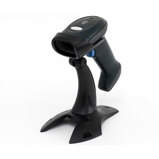 T3 Barcode Scanner (1D Laser; Handheld; USB, Dark Gray; Gooseneck Stand)