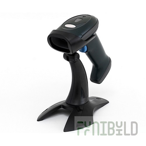 T3 Barcode Scanner (1D Laser; Handheld; USB, Dark Gray; Gooseneck Stand)