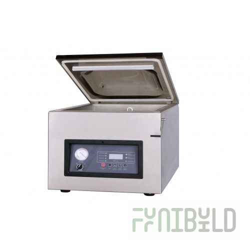 Tabletop vacuum packer DZ-500/T (586x670x504 in, 220 V, 0.9 kW, stainless steel)