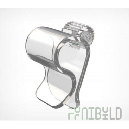 PVC holder DELI-CLN coW white