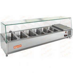 Showcase HICOLD VRTG 1425 (1425x385x459 in, 0.15 kW, 220 V, +2...+7 °C)