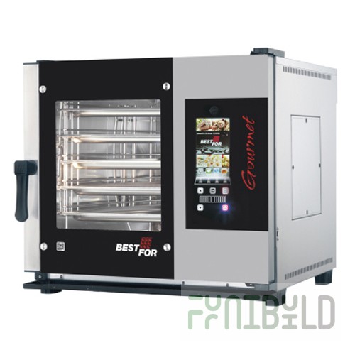 Combi steamer BESTFOR/GOURMET 511 VISION (5 GN1/1, 8 kW, 715x795x675 in)