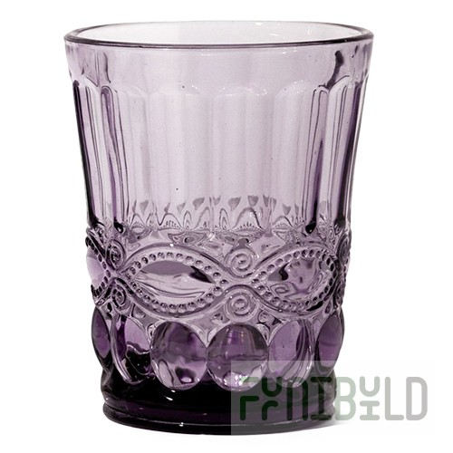 Glass 265ml color VIOLA, SOLANGE Tognana, art. A9557260025, in pack. 6 pcs.