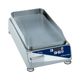Tabletop contact frying plate.ELECTROLUX DRLH / 602086 (325x600x195mm, longitudinal, 3.6 kW, 220 V)
