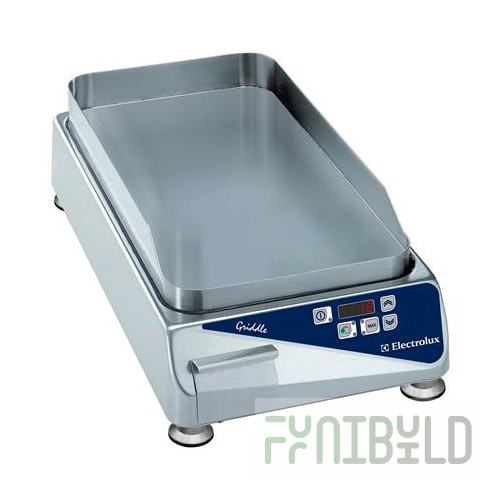 Tabletop contact frying plate.ELECTROLUX DRLH / 602086 (325x600x195mm, longitudinal, 3.6 kW, 220 V)