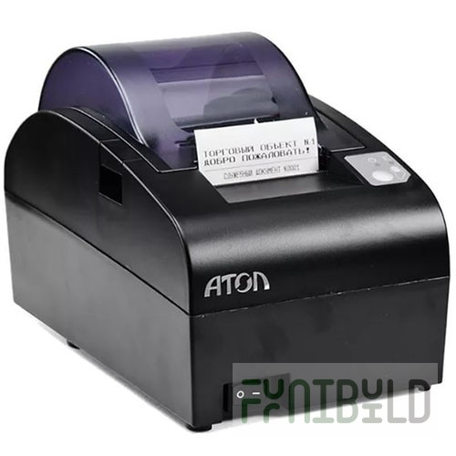KKT ATOL 55F. Black. Without FN/Without UTII. RS+USB+Ethernet