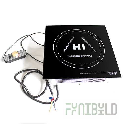 Induction hob with control panel DL-3.5KW-ELQ