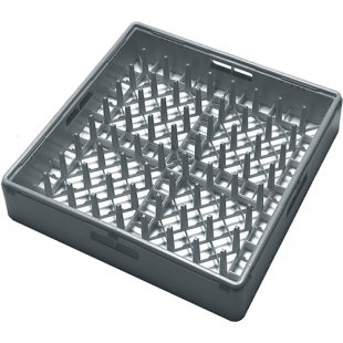 Plate cassette SMEG PB50D01 (500x500 in, 18 pieces Ø250 in, polypropylene)
