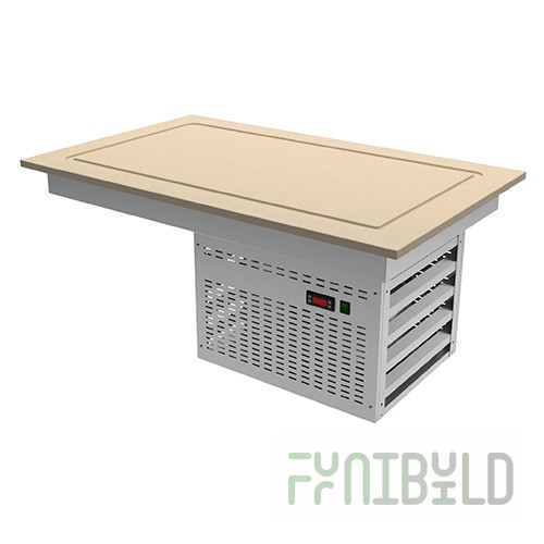 Cooling surface built-in, isk.kam Gastrolux POV-146/K (1400x600x452 in, 0.45 kW, 220V)