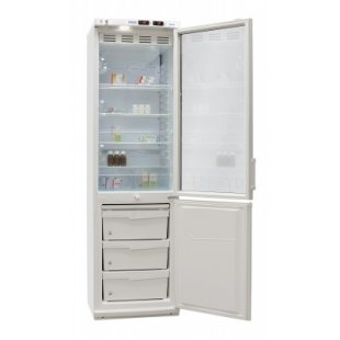 Combined laboratory refrigerator (270/130l) HL-340 metal/metal door