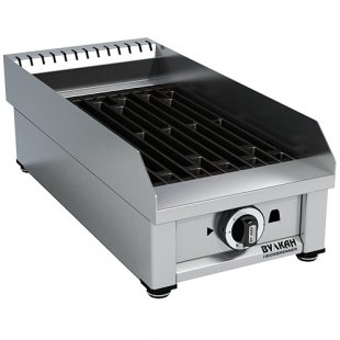 Classic gas grill BPD 01 Slim/ 81011 tabletop, 1 burner (300x650x150mm, 6.4 kW)