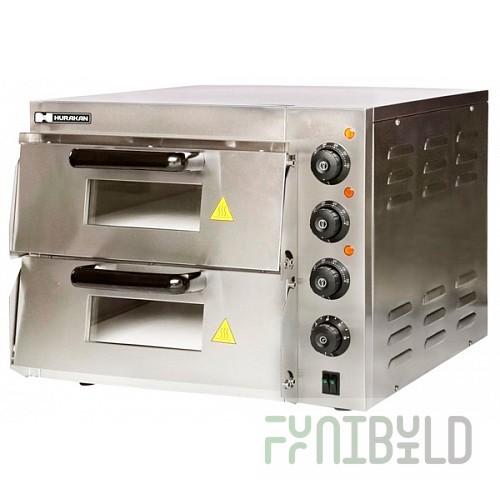 Pizza oven HURAKAN HKN-MD11 (560x570x440mm, 3kW, 220V)