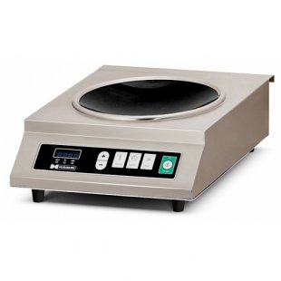Induction cooker HURAKAN HKN-ICW35M WOK (350x450x200 in, 3.5 kW, 220 V)