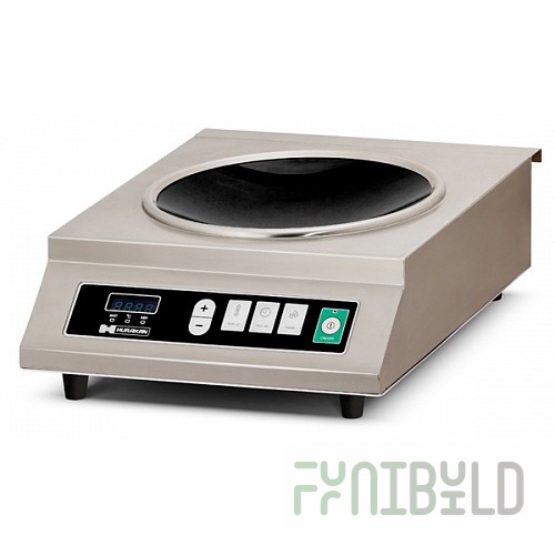Induction cooker HURAKAN HKN-ICW35M WOK (350x450x200 in, 3.5 kW, 220 V)