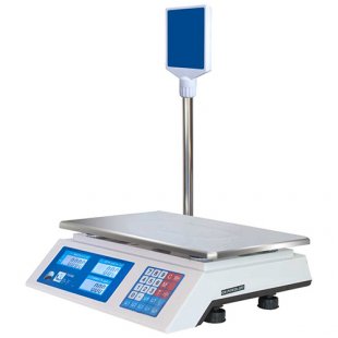 Trade scales with stand Fort-T 918B OPTIMA 15 kg (335x110x360 in, platform 230x330 in)