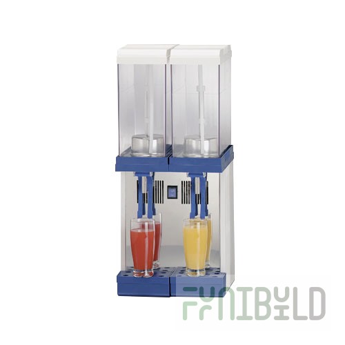 Juice cooler Cab Luke 2X9L (300x300x690 in, 2x9 l, +2...+8°С)