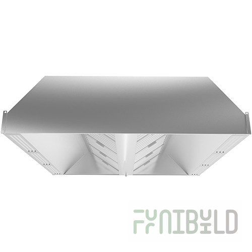 Island supply and exhaust hood ZPV-O10/16 (1000x1600x400 in)