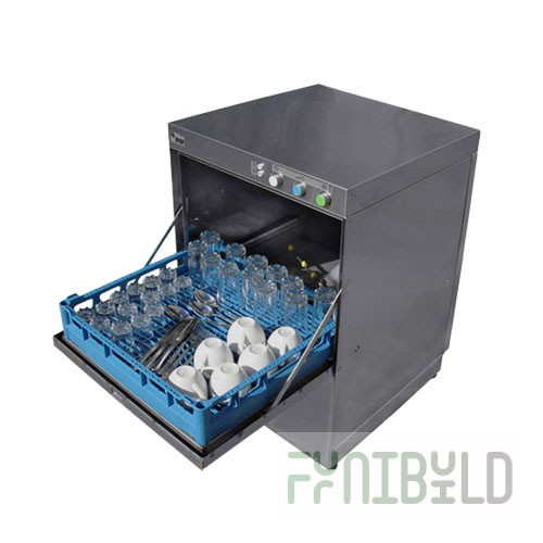Front-loading dishwasher
