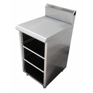 Pedestal table (component of the 600 line of grill-master gas stoves) 13056 (600x470x1050 in)