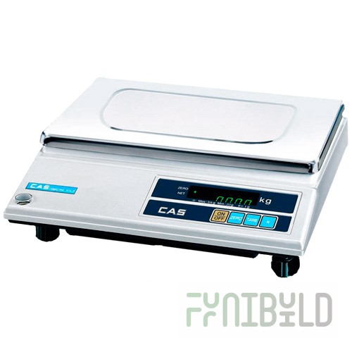 Portion scales CAS AD-20H, (350x325x105mm, platform 340x215mm, 220V, 7kW, weight 4.7kg)