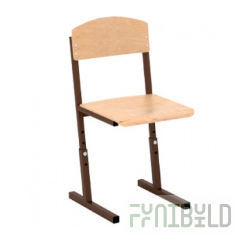 Adjustable school chair 2-4 degrees height art. UR-1 (H 300, 340, 380)
