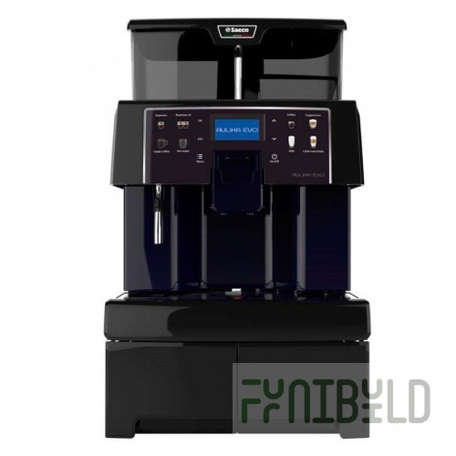 Coffee machine Saeco Aulika EVO Top High Speed ​​Cappuccino RI (334x574x452, 4 l)