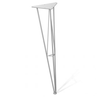 Table frame SHT-TU10 (chrome lacquer) 185x100x770 in (height when installed 730)