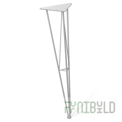 Table frame SHT-TU10 (chrome lacquer) 185x100x770 in (height when installed 730)