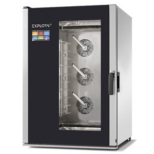 Combi steamer PIRON PF1410 EXPLORA LT (10 GN1/1 or 600x400, 15.8 kW, 810x900x1210 in)