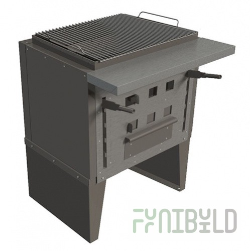 Barbecue oven VEGA 1 (710x768x950mm, grate 660x520 in)